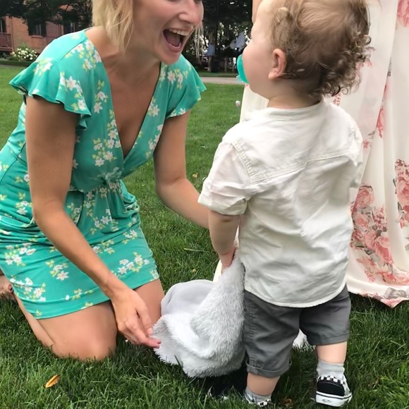 Floral BCBGeneration cocktail dress - Size M, with POCKETS! - Picture 7 of 7